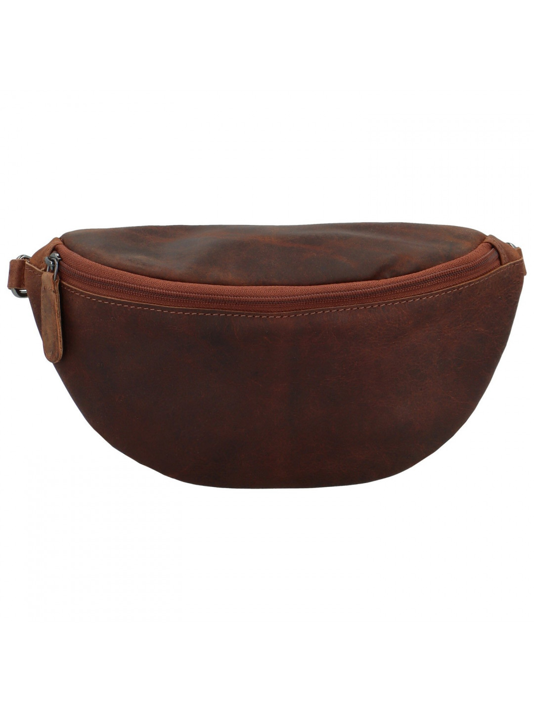 Trendy dámská kožená kabelko-ledvinka GW Babetta hnědá